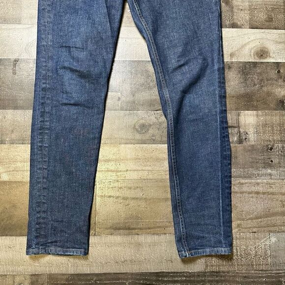 Everlane Men’s Size 31x32 Jeans Skinny Dark Blue Denim Stretch Cotton Casual - Picture 2 of 11
